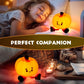 🎃 Cute Pumpkin Night Light – Rechargeable & Adjustable ✨